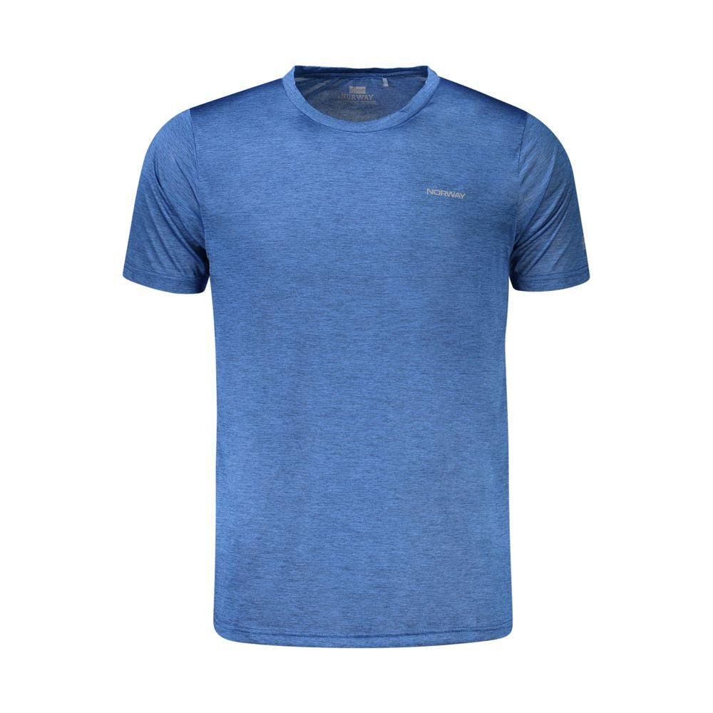 Norway 1963 T-Shirt aus blauem Polyester