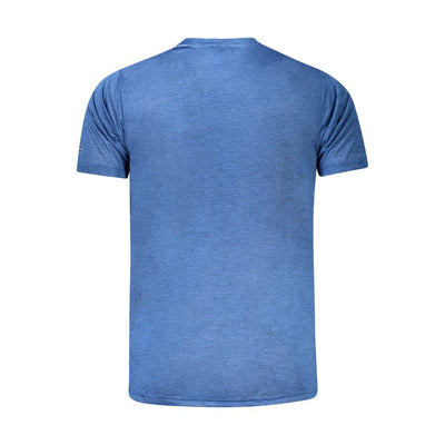 Norway 1963 T-Shirt aus blauem Polyester