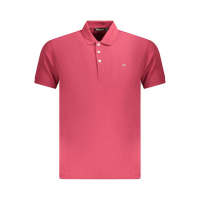 Napapijri Rotes Baumwoll-Poloshirt für Männer
