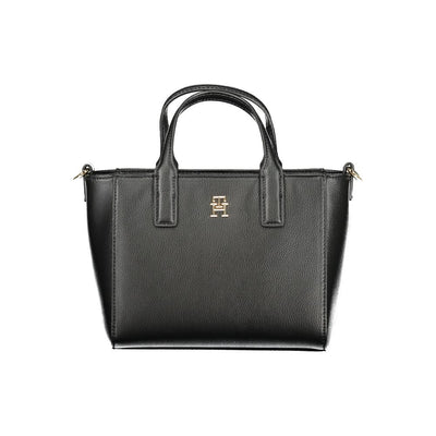 Tommy Hilfiger Schwarz Polyester Frauen Handtasche