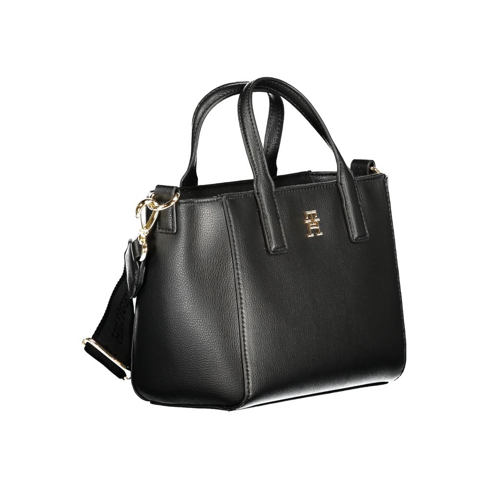 Tommy Hilfiger Schwarz Polyester Frauen Handtasche