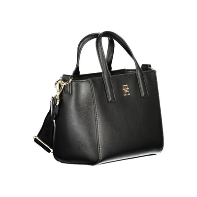 Tommy Hilfiger Schwarz Polyester Frauen Handtasche