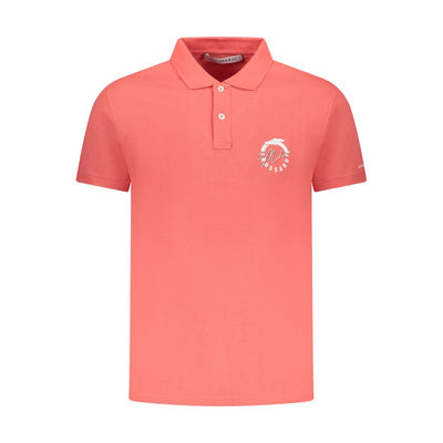 Trussardi Rosa Baumwoll-Poloshirt für Männer