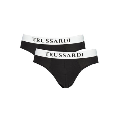 Trussardi Schwarz Baumwolle Männer Unterwäsche Pack