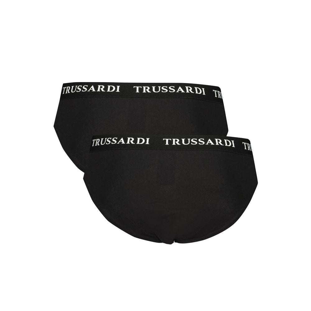 Trussardi Schwarz Baumwolle Männer Unterwäsche Pack