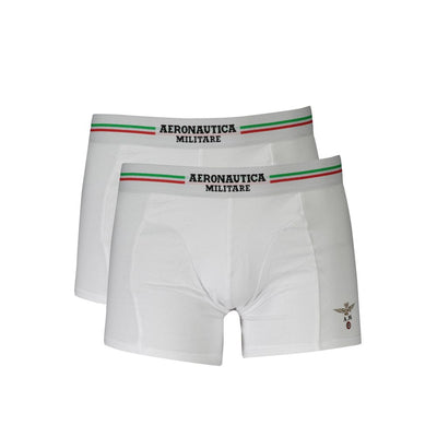Aeronautica Militare Weiß Baumwolle Männer Boxer