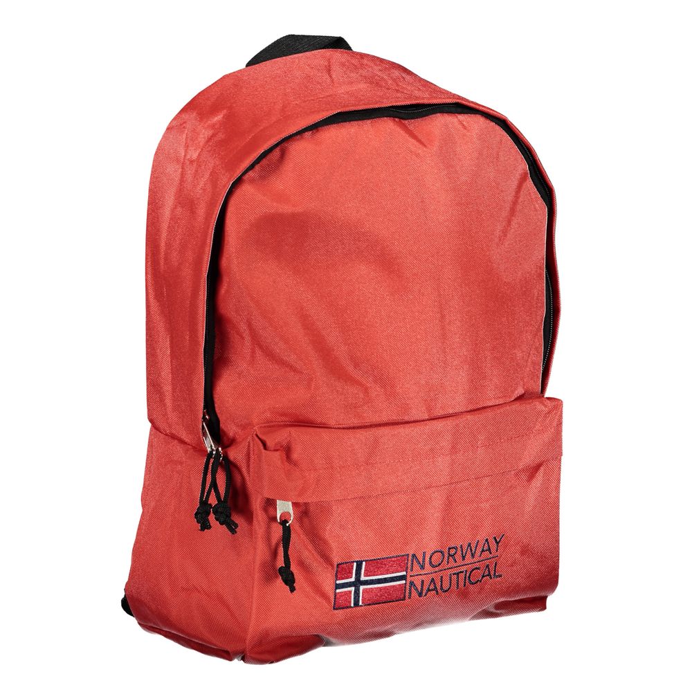 Norway 1963 Roter Polyester-Rucksack für Männer