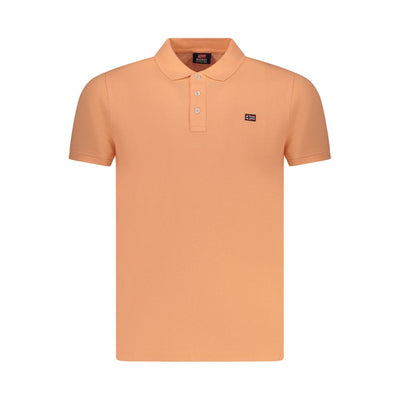 Norway 1963 Rosa Baumwoll-Poloshirt für Männer