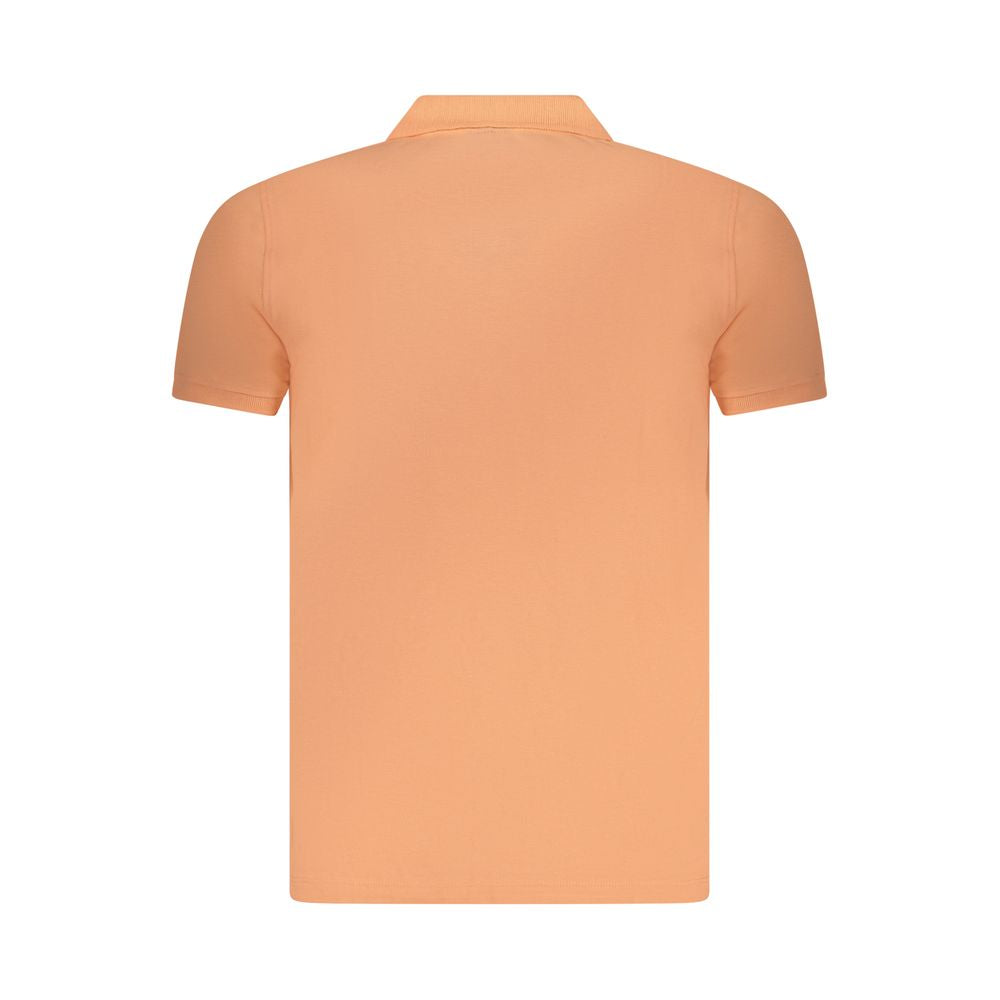 Norway 1963 Rosa Baumwoll-Poloshirt für Männer