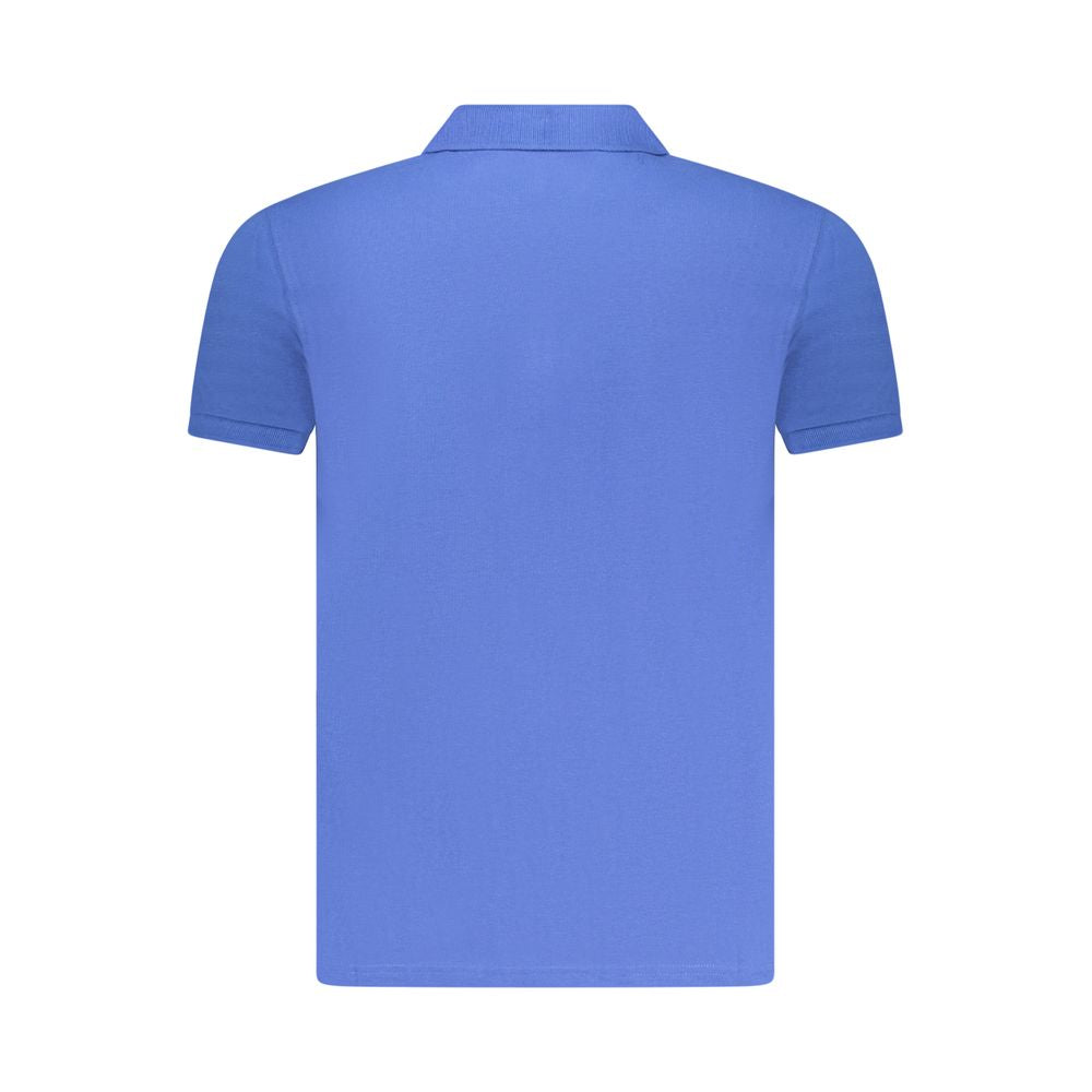 Marina Yachting Blaues Baumwoll-Poloshirt für Männer