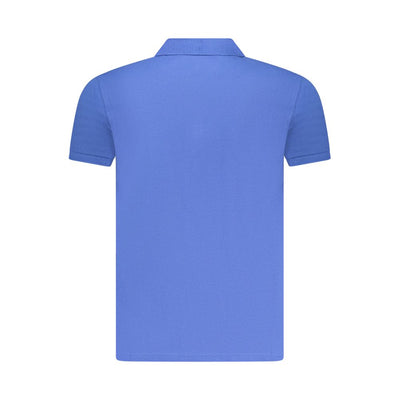 Marina Yachting Blaues Baumwoll-Poloshirt für Männer