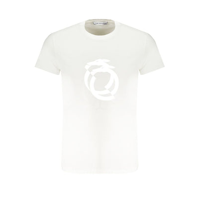 Trussardi T-Shirt aus weißer Baumwolle