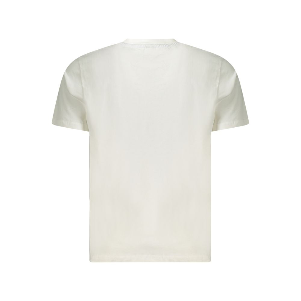 North Sails Weißes Baumwolle Männer T-Shirt