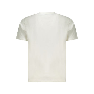 North Sails Weißes Baumwolle Männer T-Shirt