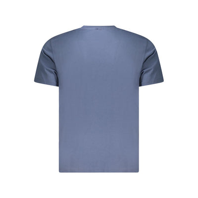North Sails Blau Baumwolle Männer T-Shirt