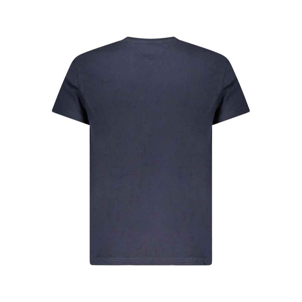 Tommy Hilfiger Blau Baumwolle Männer T-Shirt