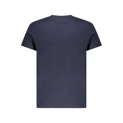 Tommy Hilfiger Blau Baumwolle Männer T-Shirt