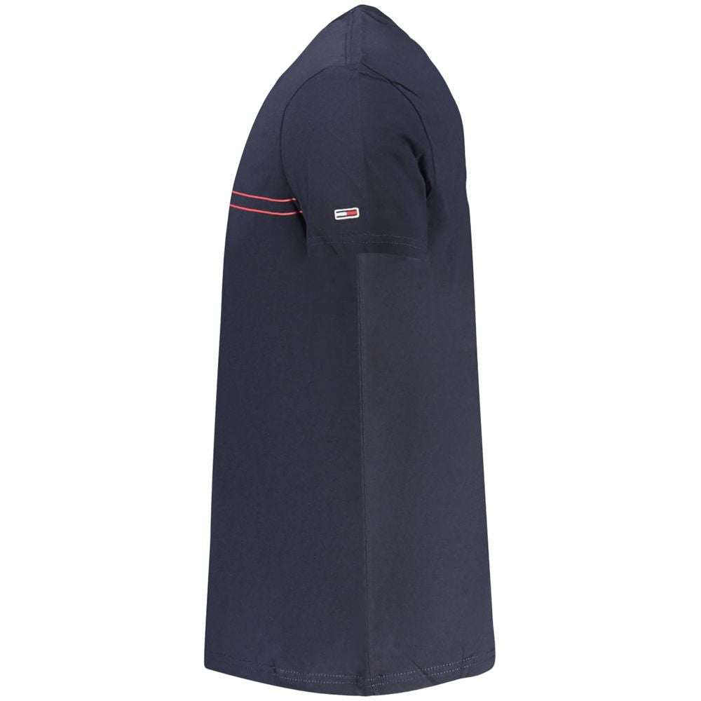Tommy Hilfiger Blau Baumwolle Männer T-Shirt