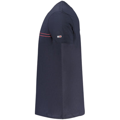 Tommy Hilfiger Blau Baumwolle Männer T-Shirt