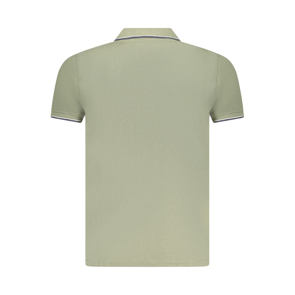 Norway 1963 Grünes Baumwoll-Poloshirt für Männer