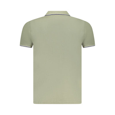 Norway 1963 Grünes Baumwoll-Poloshirt für Männer