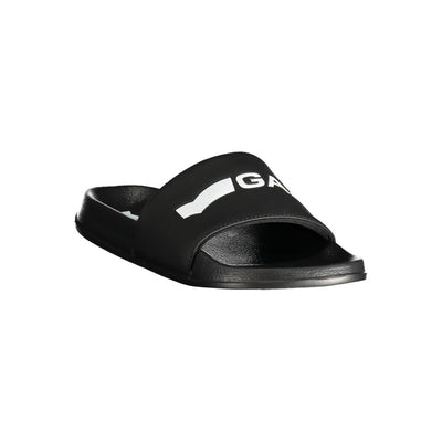 Gas Schwarz Polyester Männer Sandale