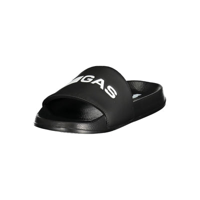 Gas Schwarz Polyester Männer Sandale