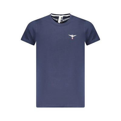 Accademia Militare T-Shirt aus blauer Baumwolle