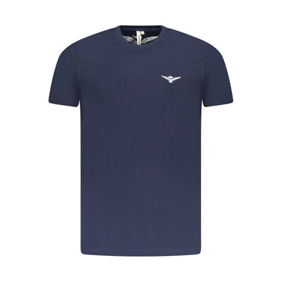 Accademia Militare T-Shirt aus blauer Baumwolle