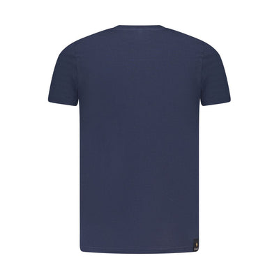 Accademia Militare T-Shirt aus blauer Baumwolle