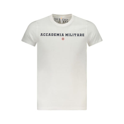 Accademia Militare T-Shirt aus weißer Baumwolle