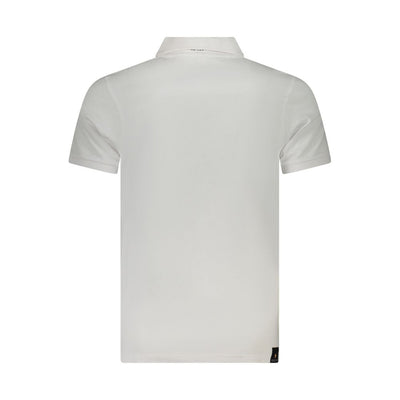 Accademia Militare Weißes Baumwoll-Poloshirt