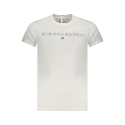 Accademia Militare T-Shirt aus weißer Baumwolle