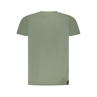 Accademia Militare T-Shirt aus grüner Baumwolle