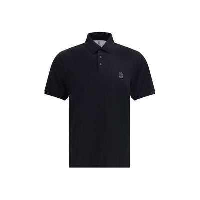 Brunello Cucinelli Polohemd mit Logo