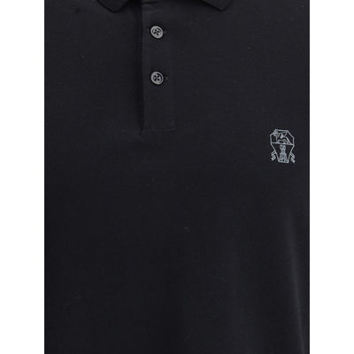 Brunello Cucinelli Polohemd mit Logo
