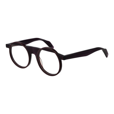 Yohji Yamamoto Lila optische Unisex-Fassungen