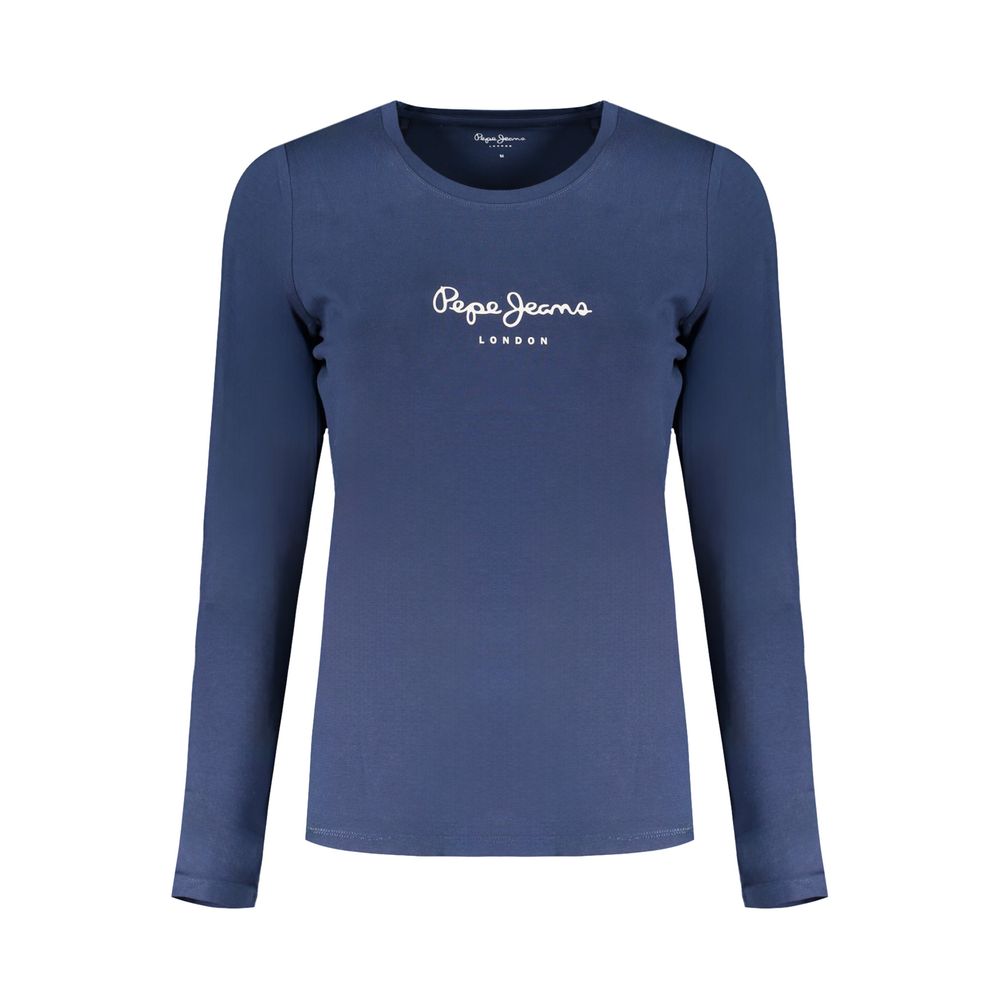 Pepe Jeans Blaue Baumwoll-Oberteile &amp