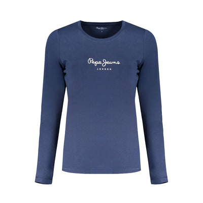 Pepe Jeans Blaue Baumwoll-Oberteile &amp
