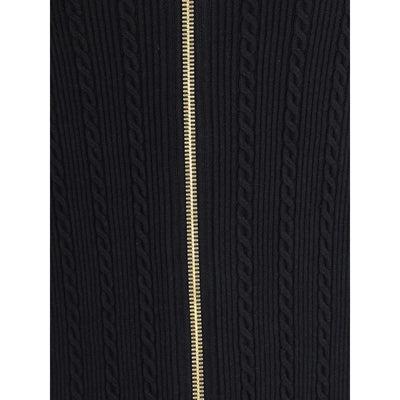 Balmain Midirock aus Strick