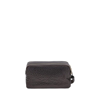 Brunello Cucinelli Beauty Case aus Leder