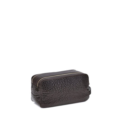 Brunello Cucinelli Beauty Case aus Leder
