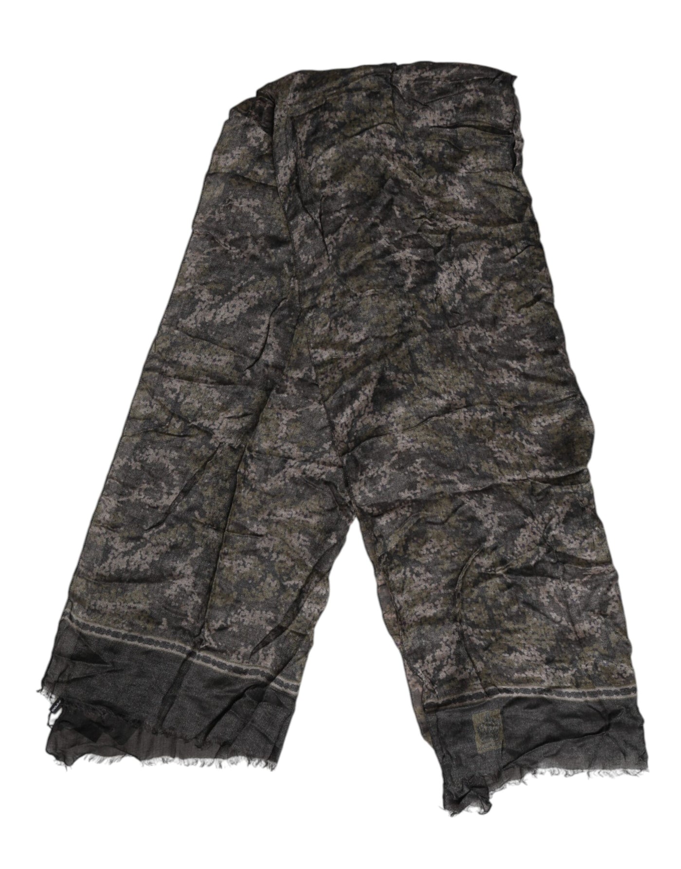 Dolce & Gabbana Camouflage Halswärmer Wickel-Foulard-Schal