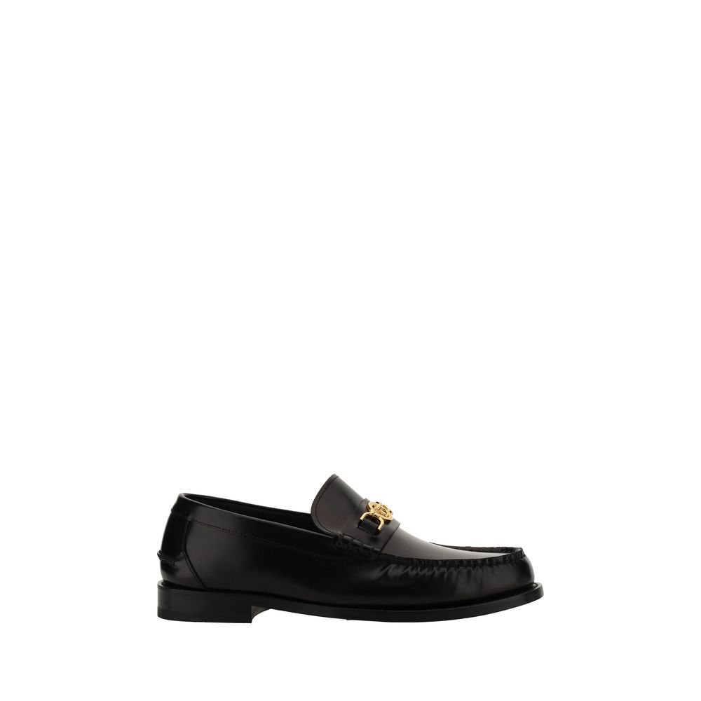 Versace Leder-Halbschuhe