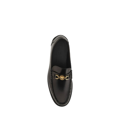 Versace Leder-Halbschuhe