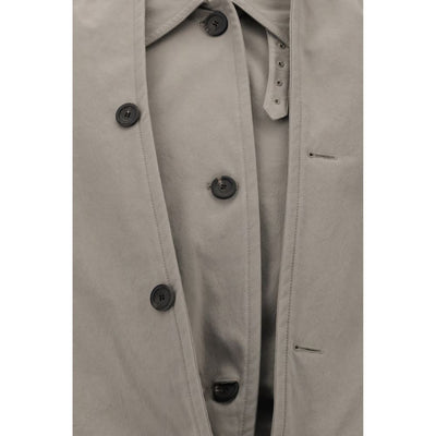 Balenciaga Umgekehrter Trenchcoat mit Kapuze