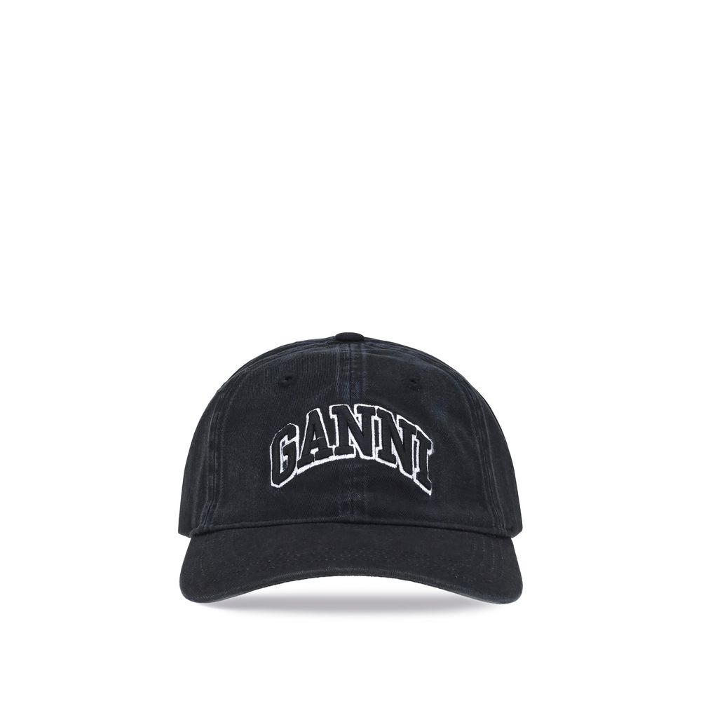 Ganni Logo-Baseballmütze