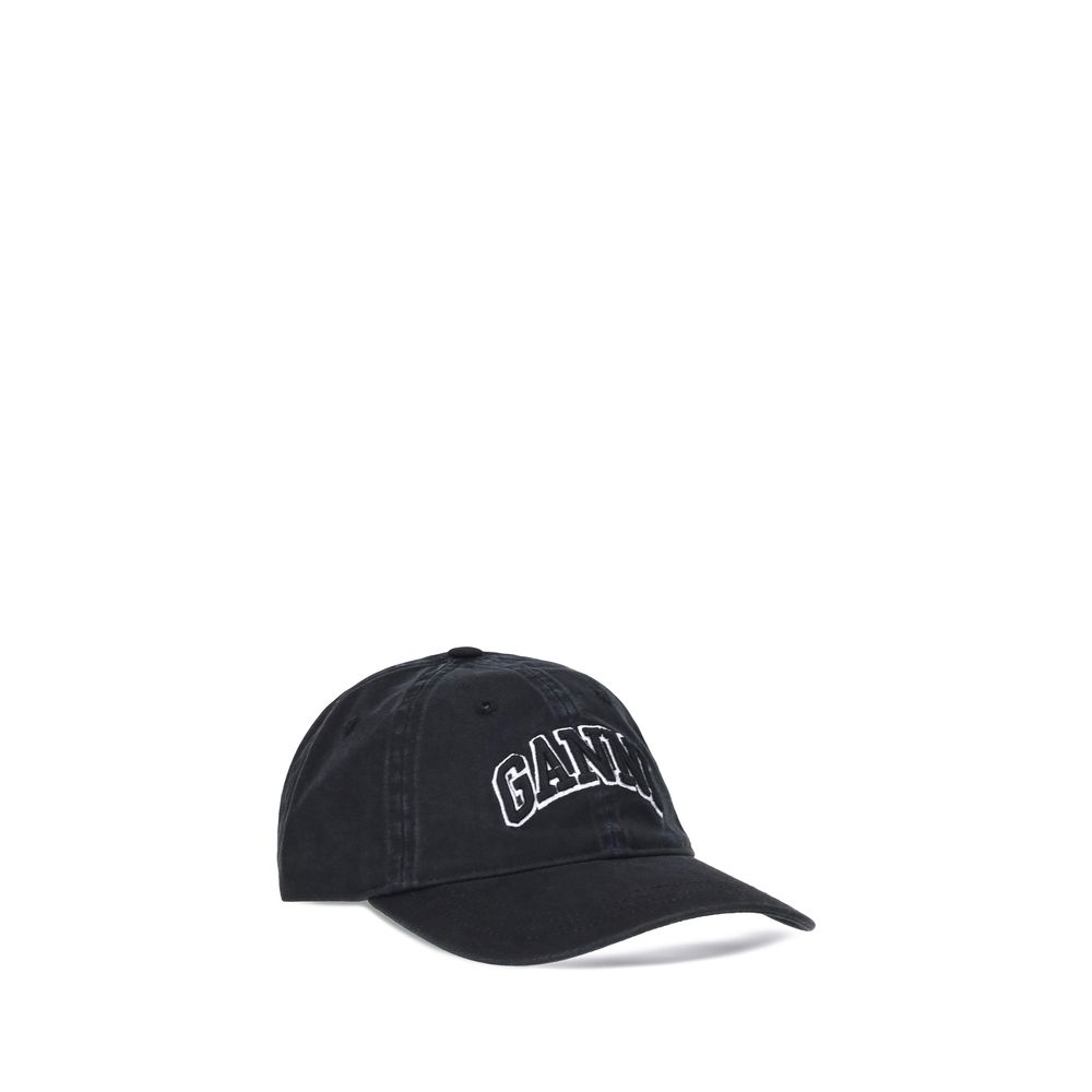 Ganni Logo-Baseballmütze