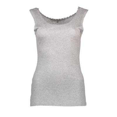 Silvian Heach Graues Viskose Damen Top