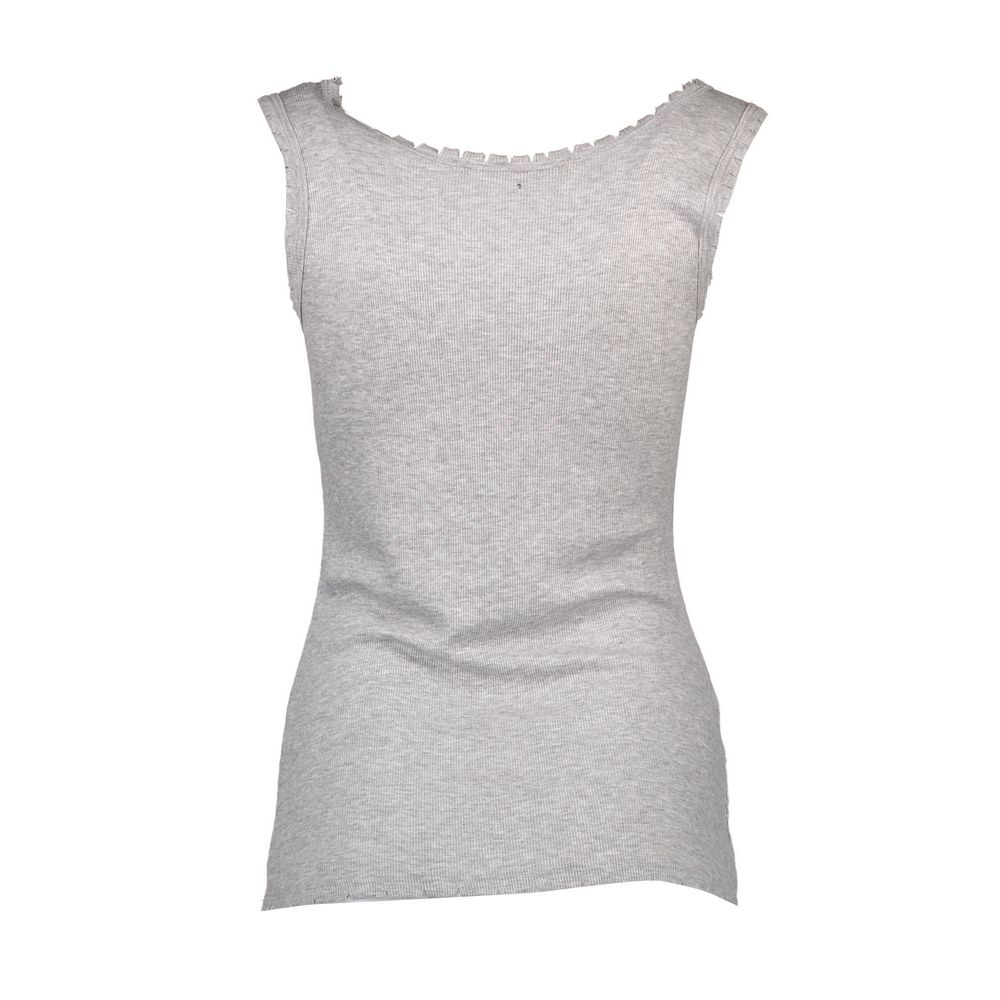 Silvian Heach Graues Viskose Damen Top